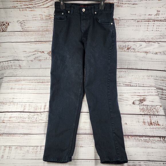 Vintage Levi’s Silvertab Loose Fit Jeans Black Denim 501 USA Made W31 L32 90s - Picture 1 of 10